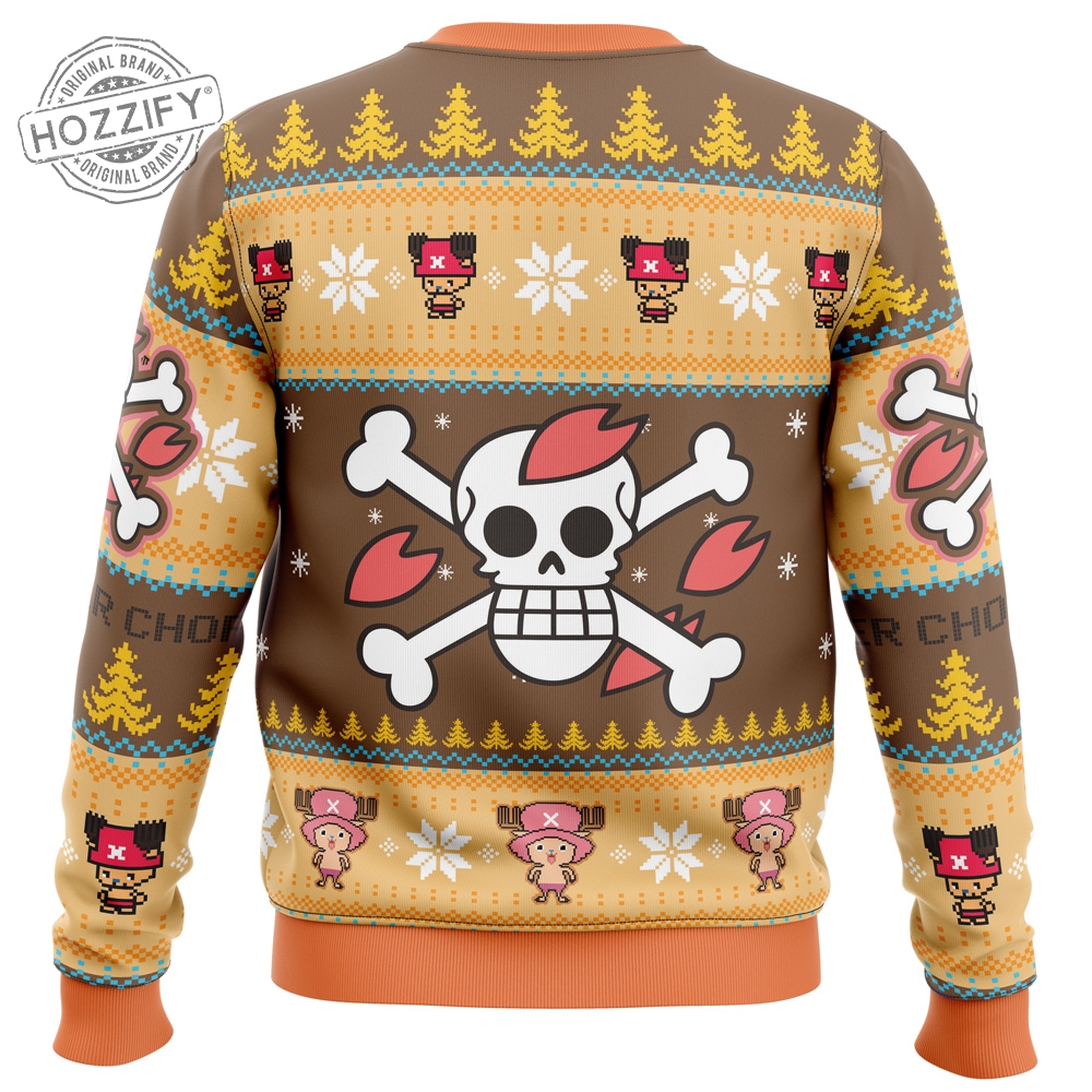 Christmas Tony Chopper One Piece Ugly Christmas Sweater TGV