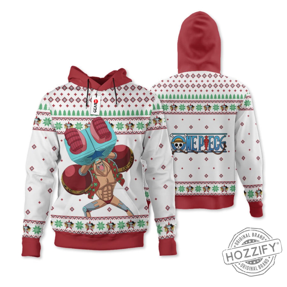 Franky Custom Ugly Christmas Sweater - TGV