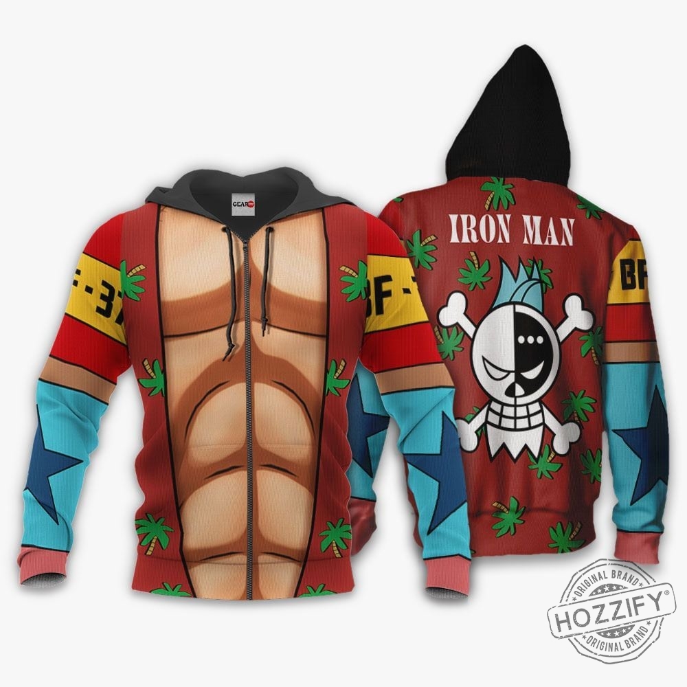 Franky Uniform Hoodie Custom Anime  Tgv